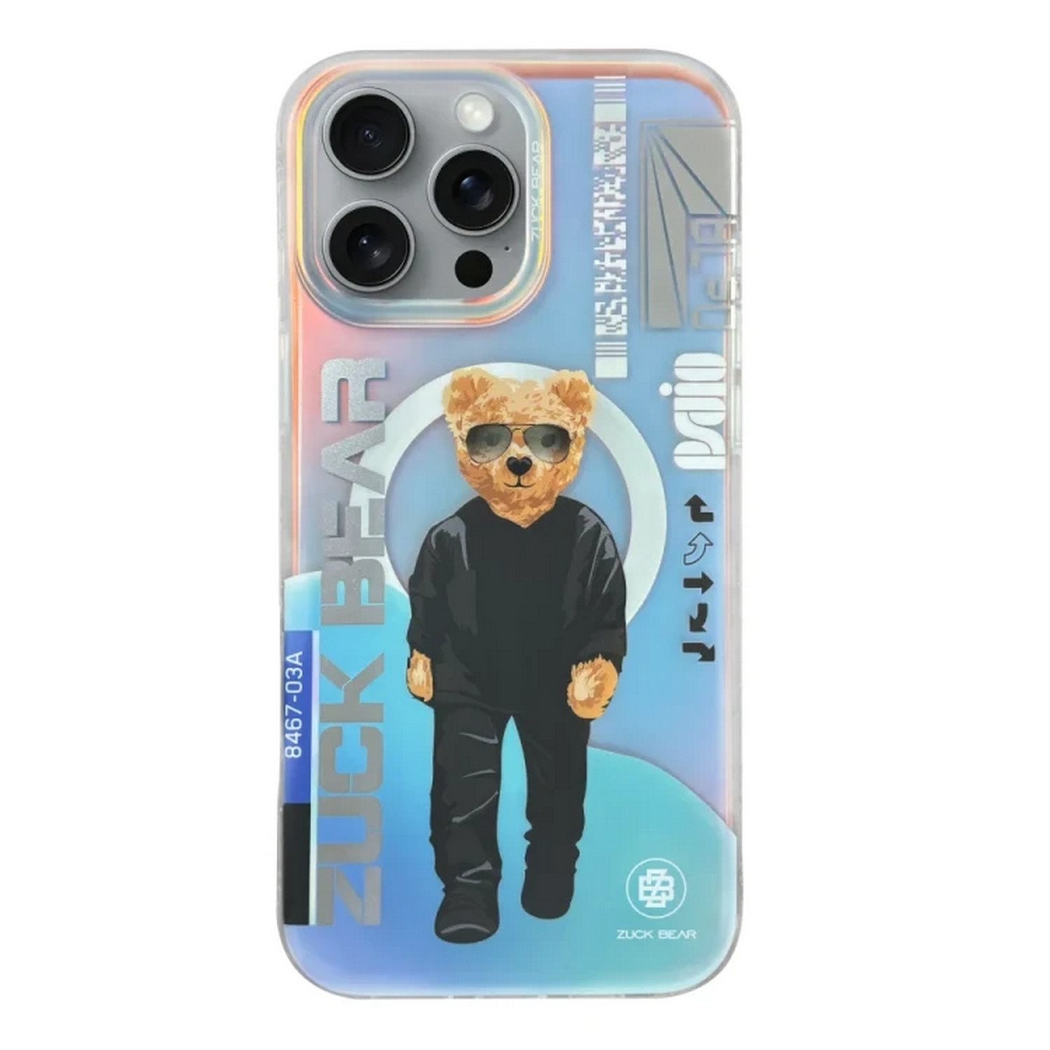 Etui ZB Berlin Boss iPhone 16 Pro Max 6.9''-Zwei Charm