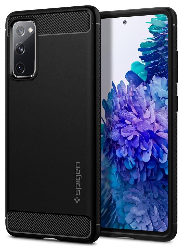 Etui typu plecki Spigen Rugged Armor do Samsung Galaxy S20 FE (Czarny)