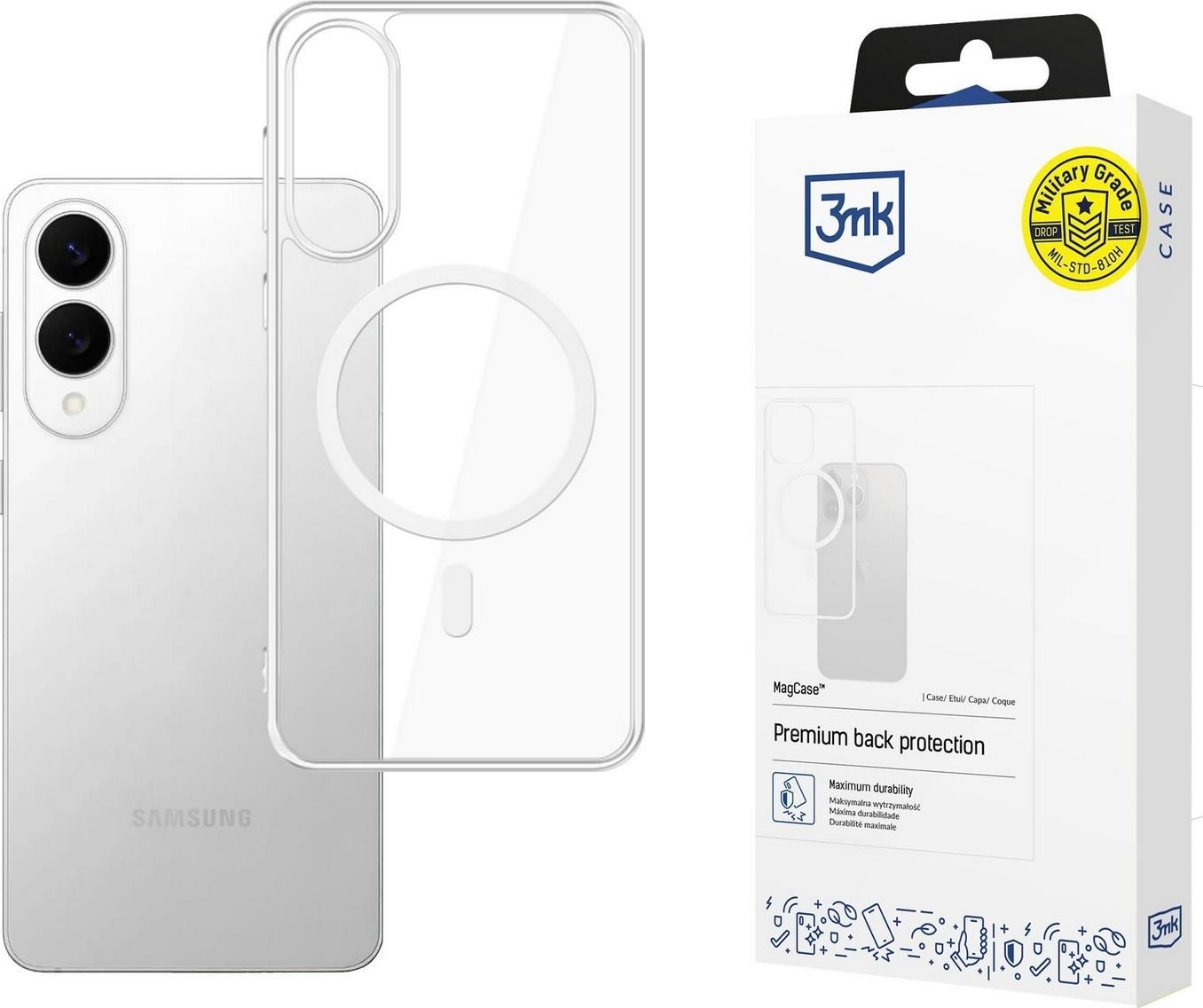 Etui typu plecki 3mk MagCase do Samsung Galaxy S25 Edge
