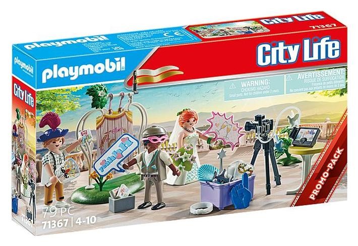 Klocki konstrukcyjne Playmobil City Life 71367 Ślubna fotobudka