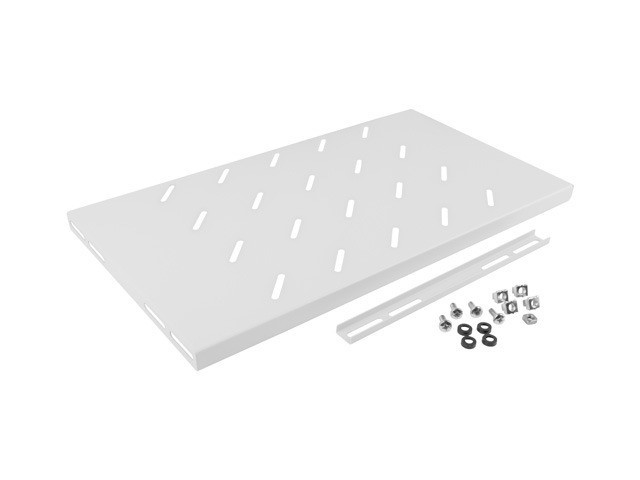 Akcesoria do szaf Lanberg Półka do szaf 19'' 450mm 1U szara