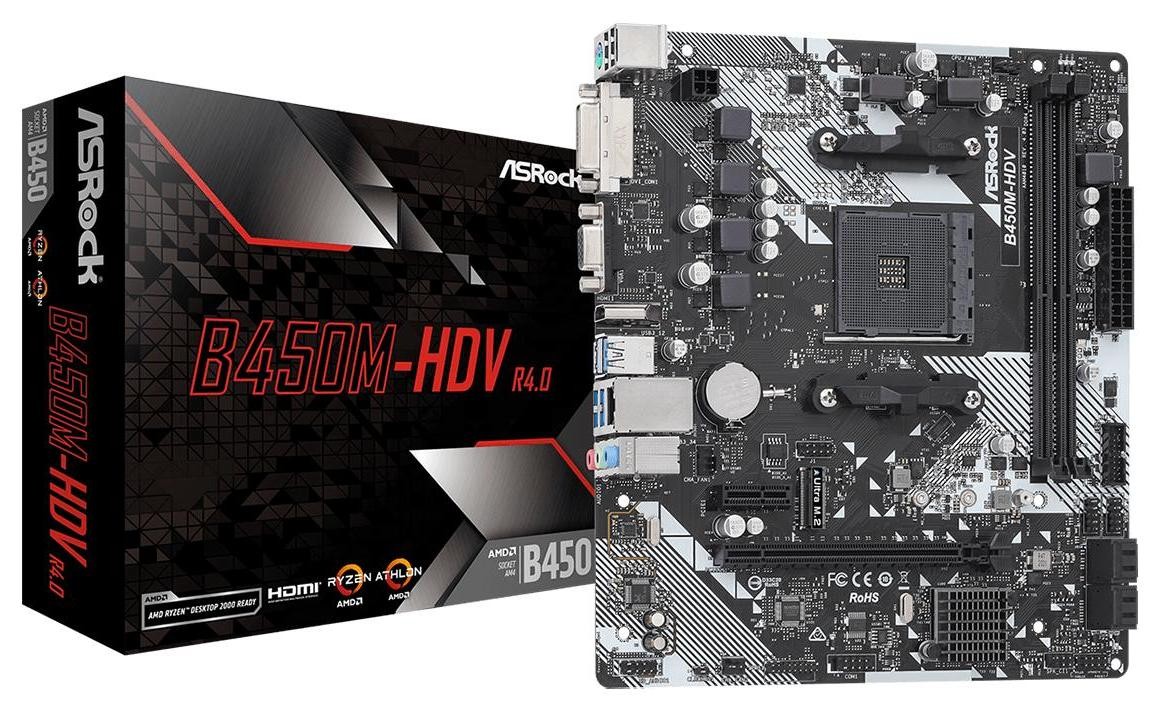 ASRock B450M-HDV R4.0