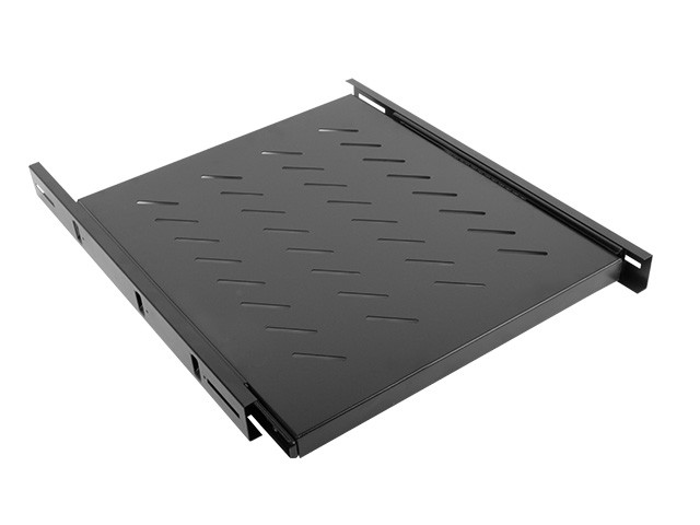 Akcesoria do szaf Lanberg Wysuwana półka do szaf 19'' 800mm 1U czarna