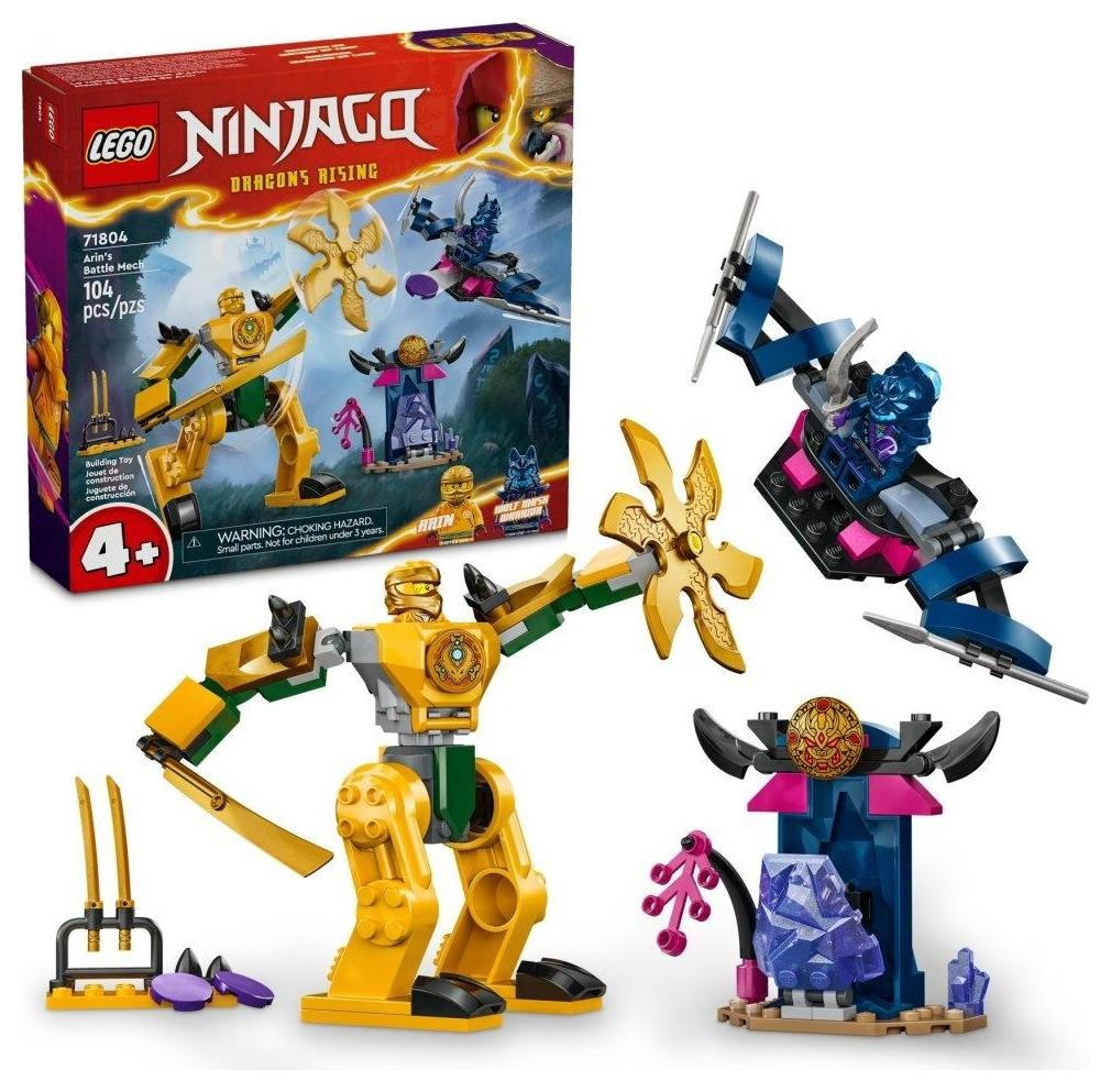 Klocki konstrukcyjne LEGO Ninjago 71804 Mech Bojowy Arina