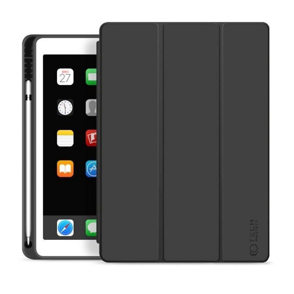 Etui z klapką Tech-Protect SC Pen do iPad 10.2 2019 / 2020 / 2021 czarny