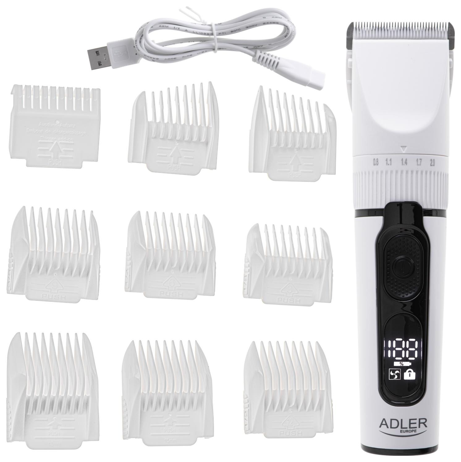 Męska Adler AD 2839 biały