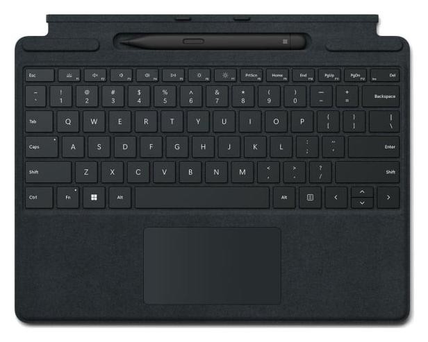 Microsoft Klawiatura do Surface Pro z piórem Slim Pen - Czarny