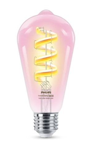 Philips Smart filament E27 ST64 6,3 W (40 W), RGBW