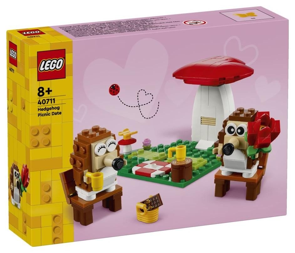 Klocki konstrukcyjne LEGO 40711 Piknik pary jeżyków