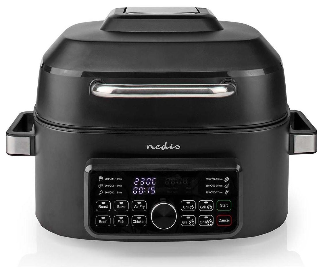 Beztłuszczowa Nedis KAAFG600BK czarny