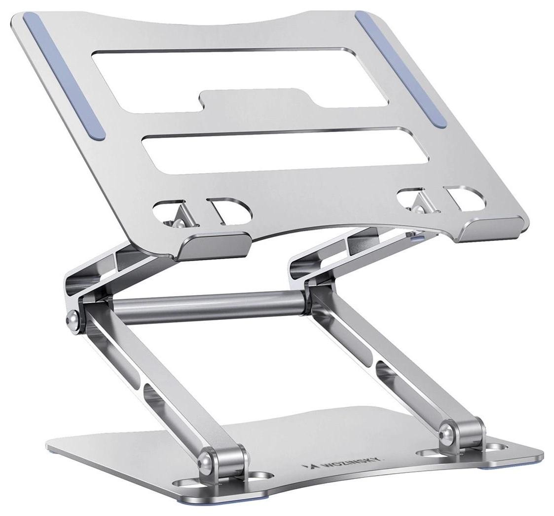 Wozinsky podstawka pod laptopa srebrna + podstawka na telefon