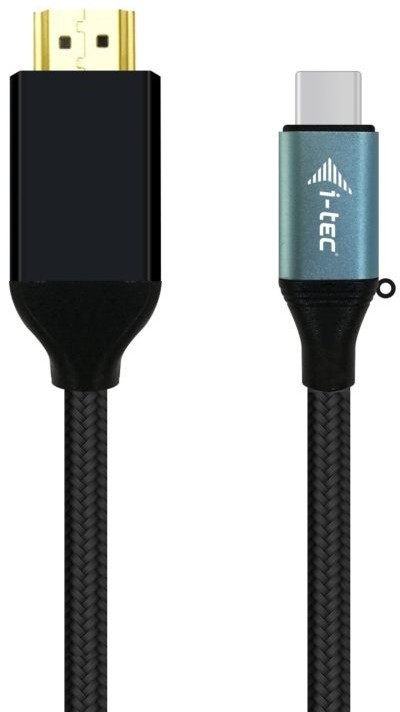 i-tec USB-C do HDMI Adapter kablowy 1x HDMI 4K Ultra HD/60 Hz 150cm kompatybilny z Thunderbolt 3