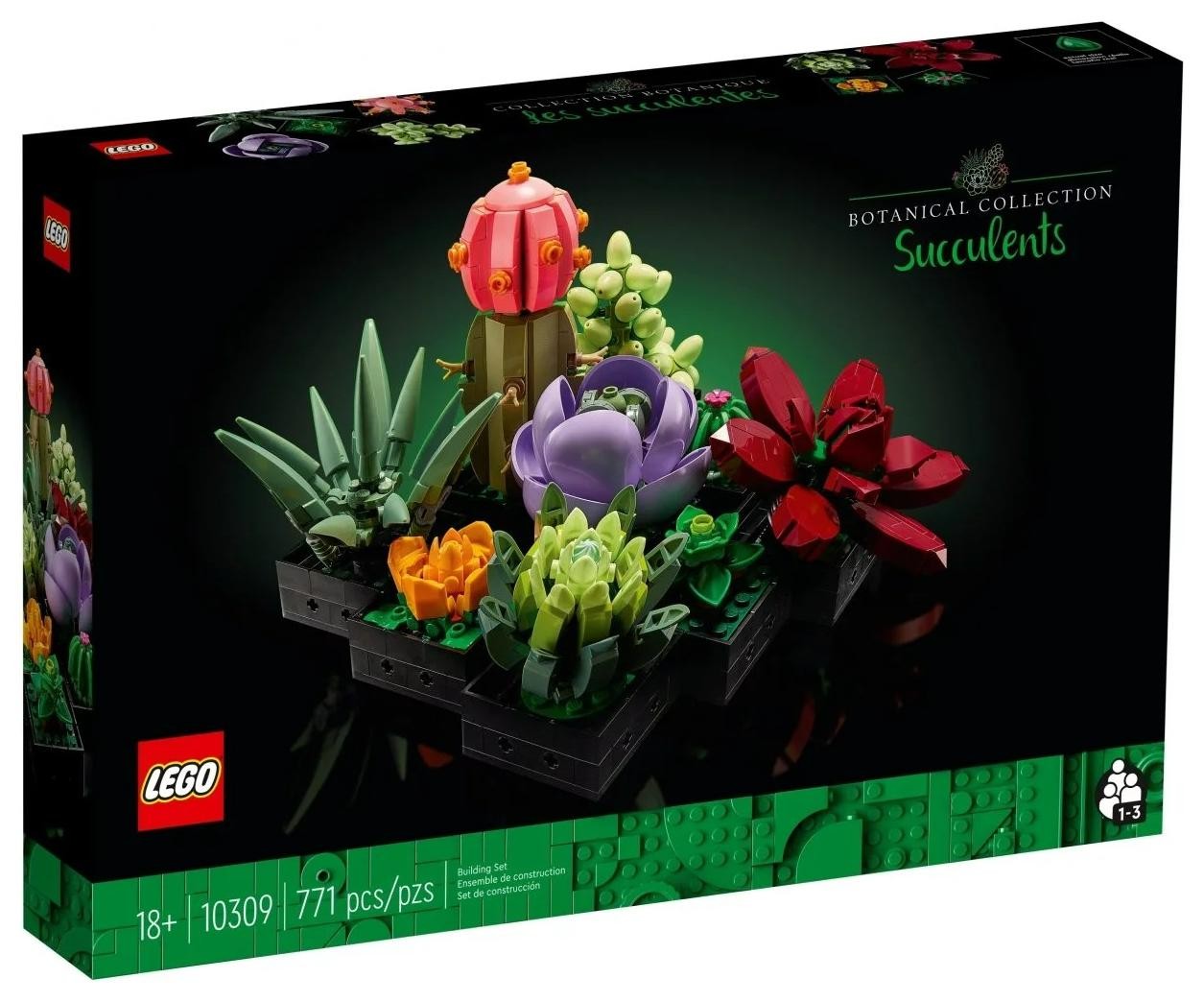 Klocki konstrukcyjne LEGO 10309 Sukulenty