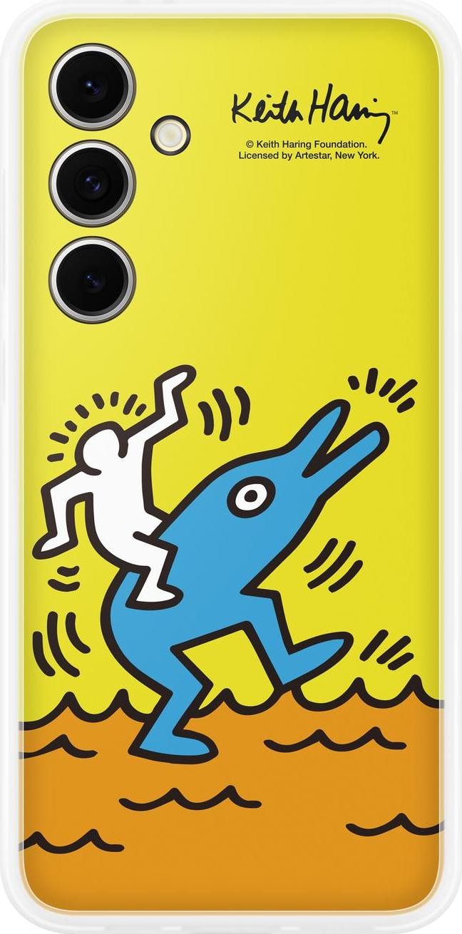 Etui typu plecki Samsung Flipsuit Case do S24 FE S721 żółty