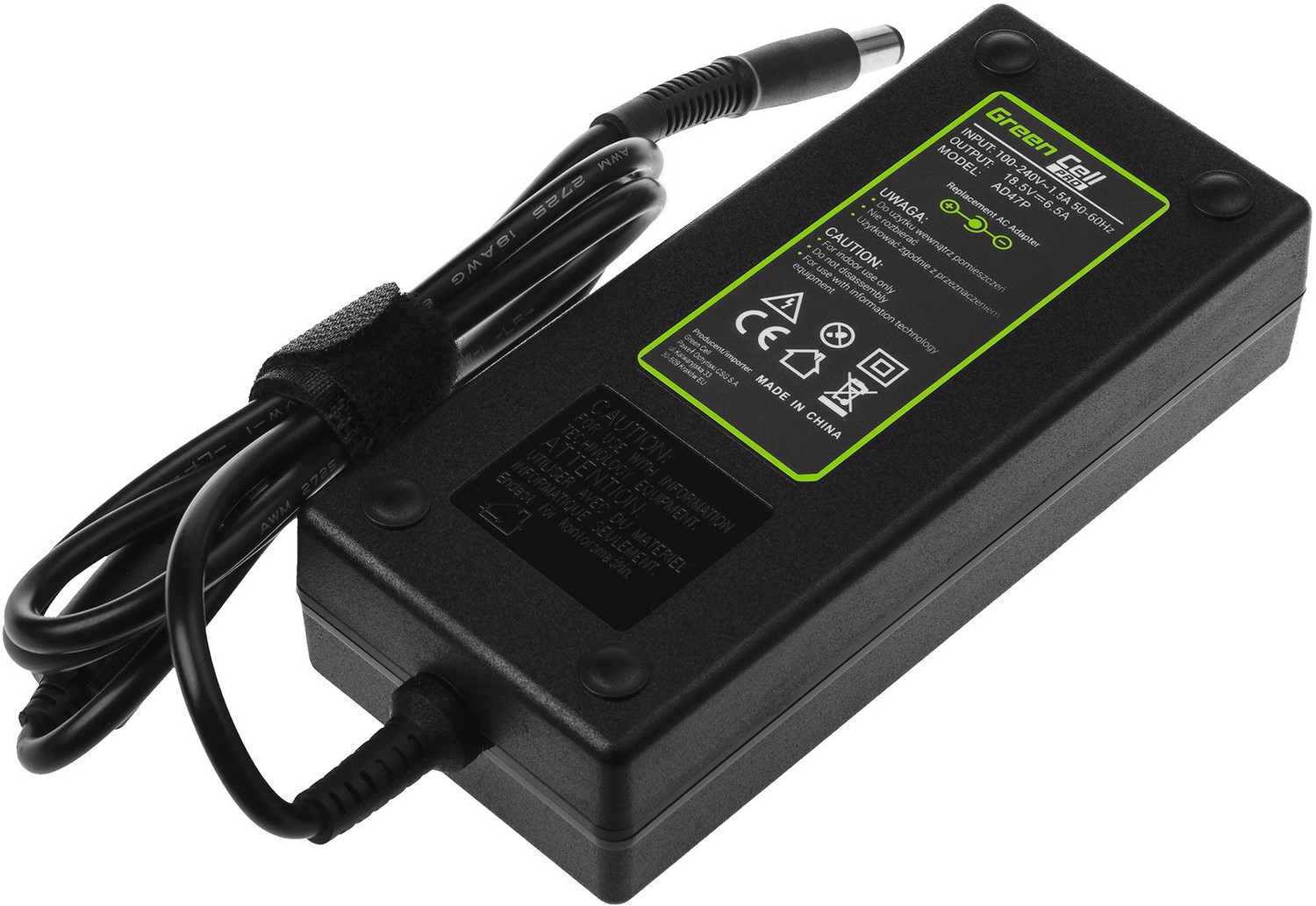 Zamiennik Green Cell PRO do HP 120W 18.5V (wtyk 7.4x5.0)