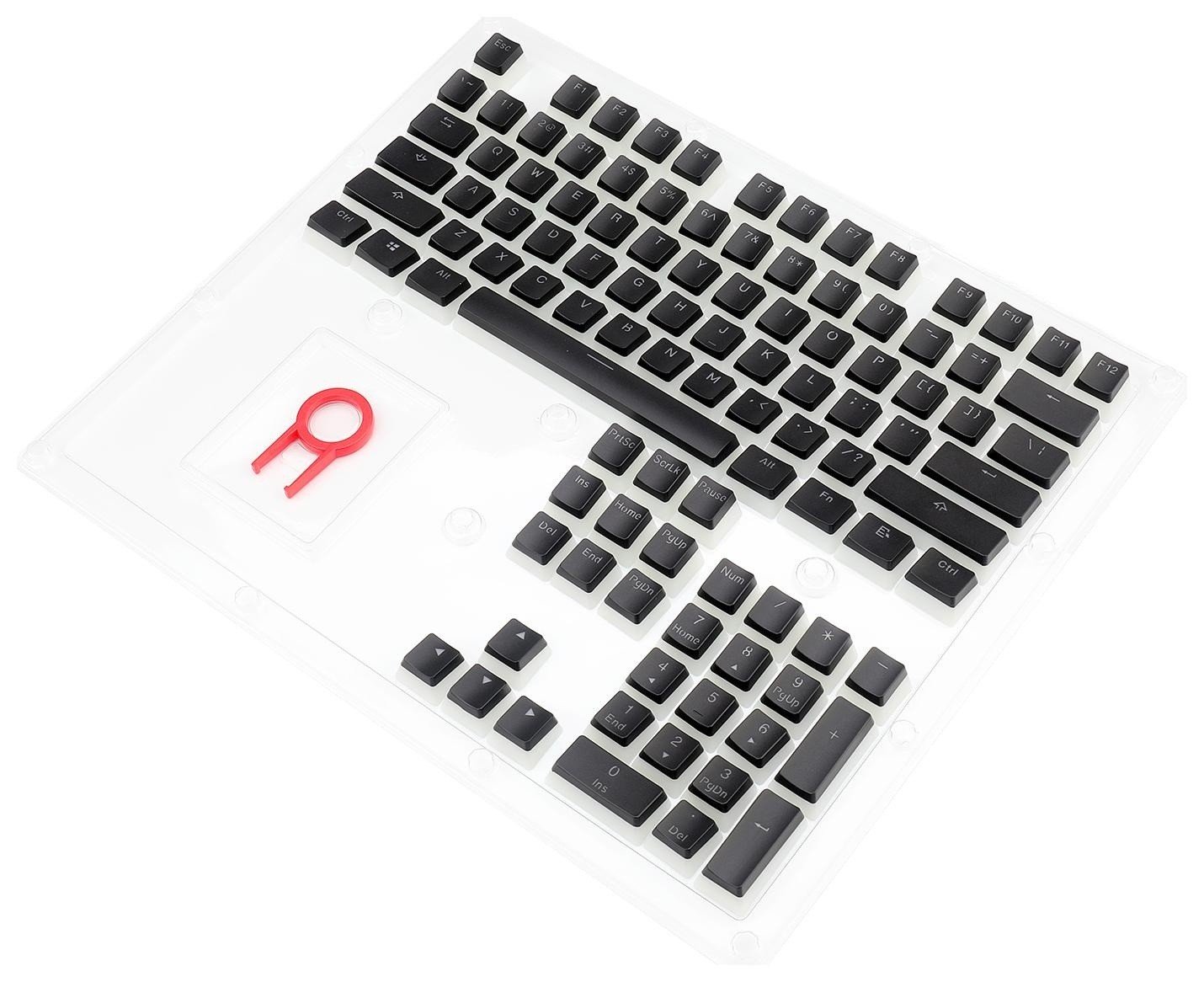 Redragon Zestaw Keycapów A130 PBT Doubleshot Black