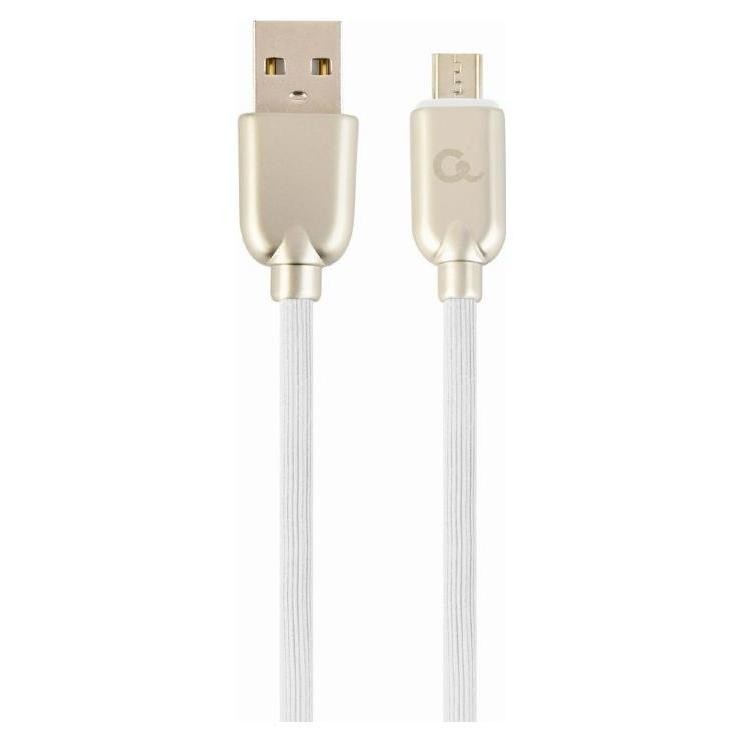 Gembird USB 2.0 (AM/microUSB M) 2m biały