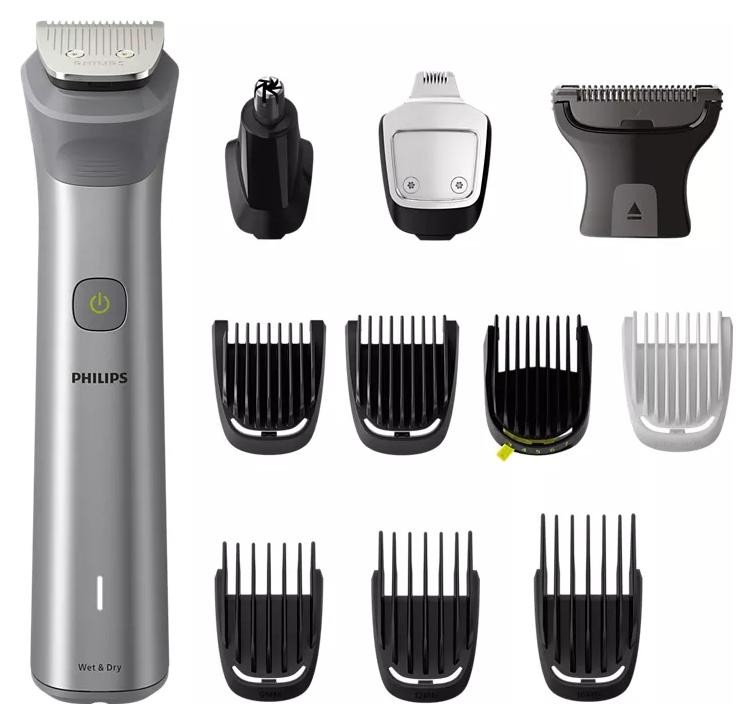 Męska Philips Multigroom 5000 MG5940/15 12w1 srebrny