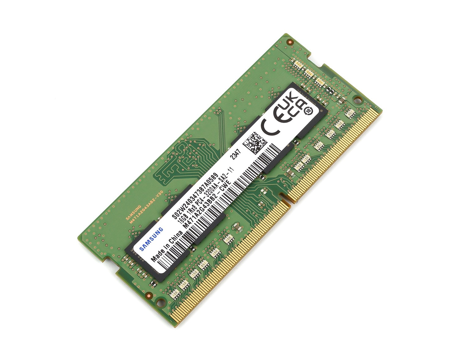 OEM 16GB [1x16GB 3200MHz DDR4 SODIMM] z demontażu