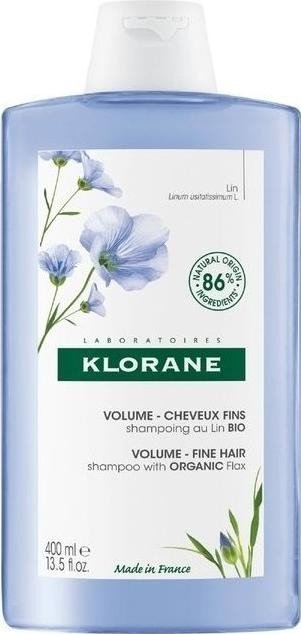 Unisex Klorane Volume Fine Hair Shampoo 400 ml