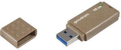 GOODRAM 16GB UME 3 ECO FRIENDLY brązowy [USB 3.2 gen. 1]