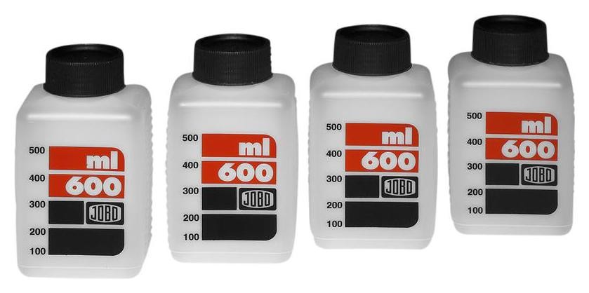 JOBO Bottle Kit 600 ml (4 x 600ml białe)