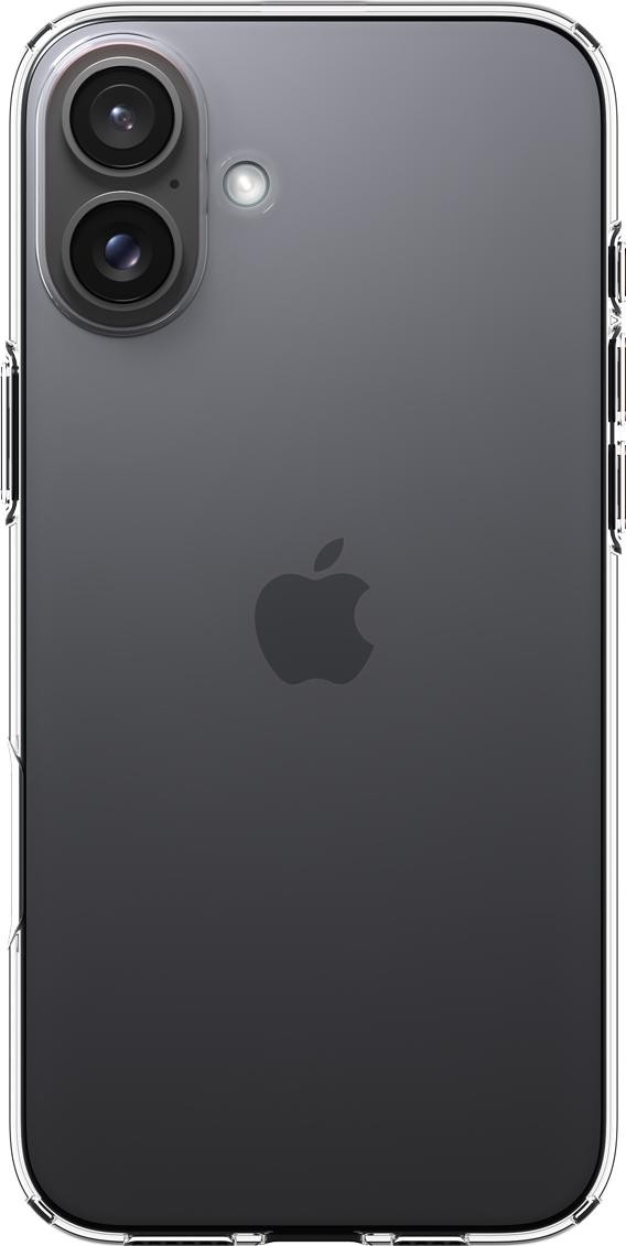 Etui typu plecki Spigen Liquid Crystal iPhone 16 crystal clear