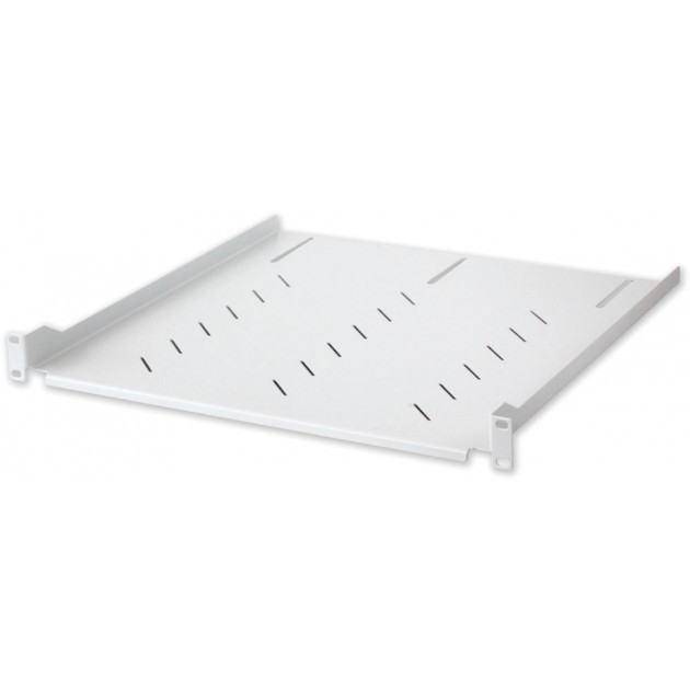 Akcesoria do szaf Intellinet Półka 1U 470mm rack 19'' 4 punkkty mocowania, perforowana, szara