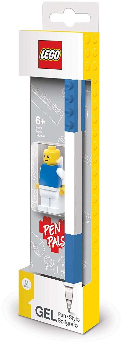 Długopis LEGO Długopis żelowy niebieski z Minifigurką