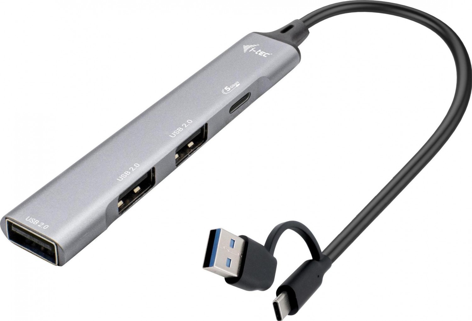 i-tec USB-C/USB-A Metal HUB 1x USB 3.0 + 3x USB 2.0