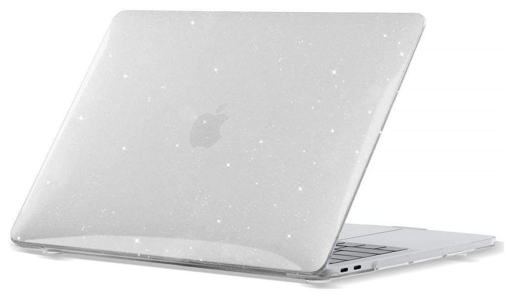 Etui Tech-Protect Smartshell Macbook Air 13 2018-2020 Glitter Clear