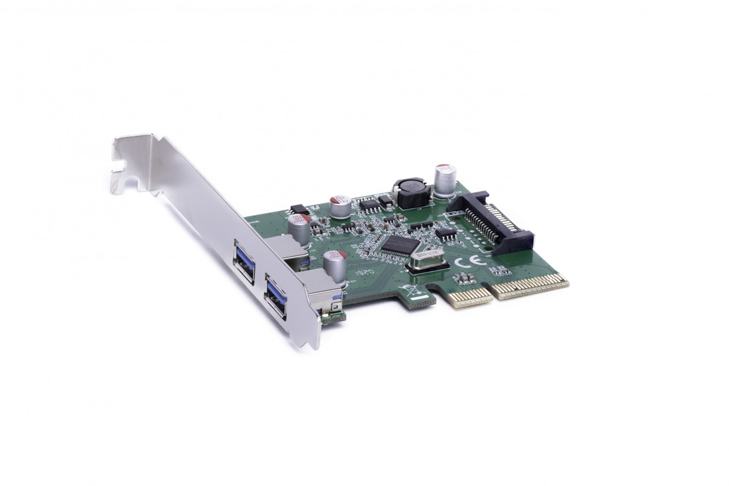 LogiLink karta PCI Express 2x USB 3.1