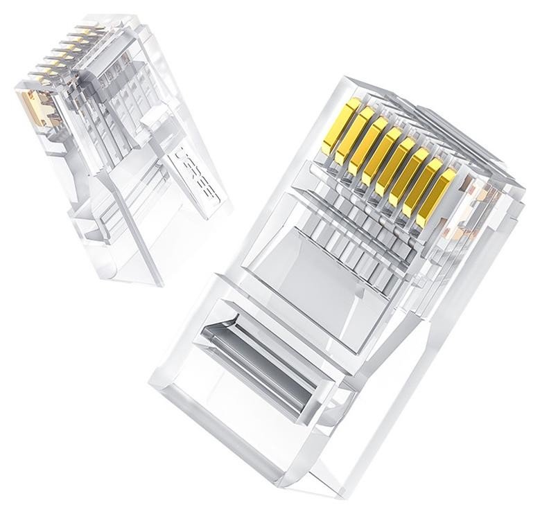 Ugreen 50961 RJ45 Cat 6, 10-pak (przezroczysta)