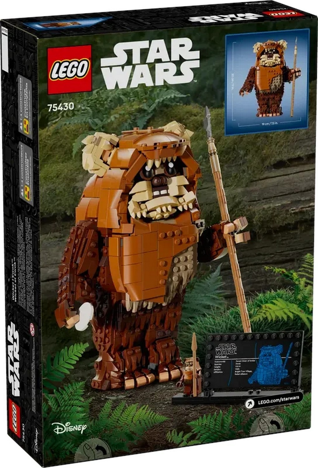 Klocki konstrukcyjne LEGO Star Wars 75430 Ewok Wicket