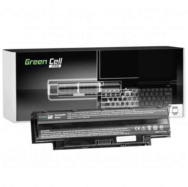 Zamiennik Green Cell PRO do Dell Inspiron Vostro 13R 14R 15R 17R Q15R 11.1V 5200mAh