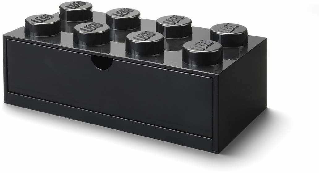 Szuflada na klocki Lego Brick 8 Desk Drawer czarny