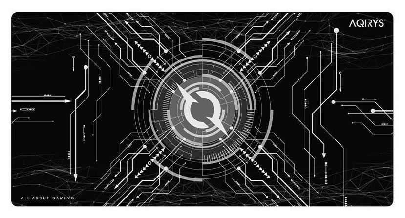 AQIRYS GRUIS Extra Large 900x400 czarny