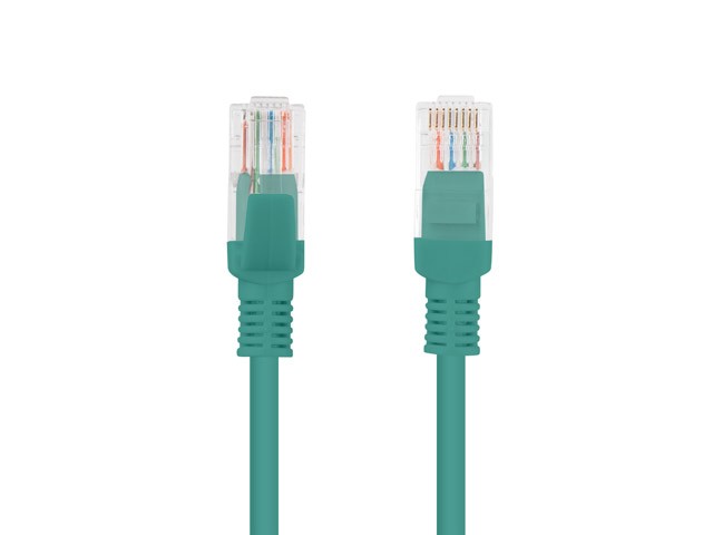 Patchcord kat.6 UTP 2m zielony Fluke Passed Lanberg