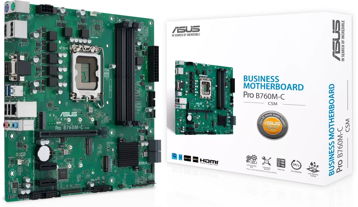 ASUS PRO B760M-C-CSM