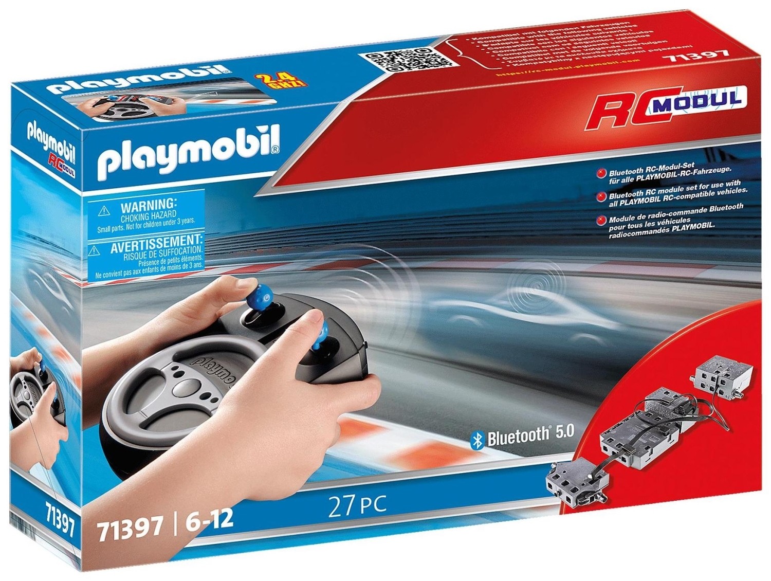 Symulator jazdy Playmobil City Life 71397 Moduł zdalnego sterowania z funkcją Bluetooth