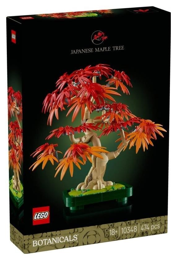 Klocki konstrukcyjne LEGO Botanicals 10348 Klon Palmowy Bonsai
