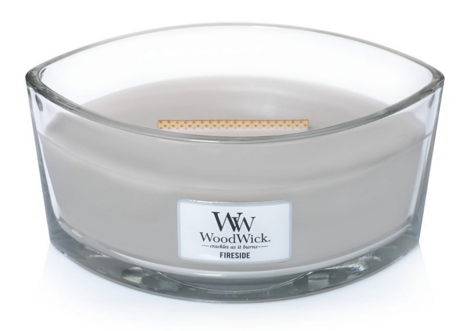 Świeczka elipsa WoodWick Fireside Elipsa 453,6g