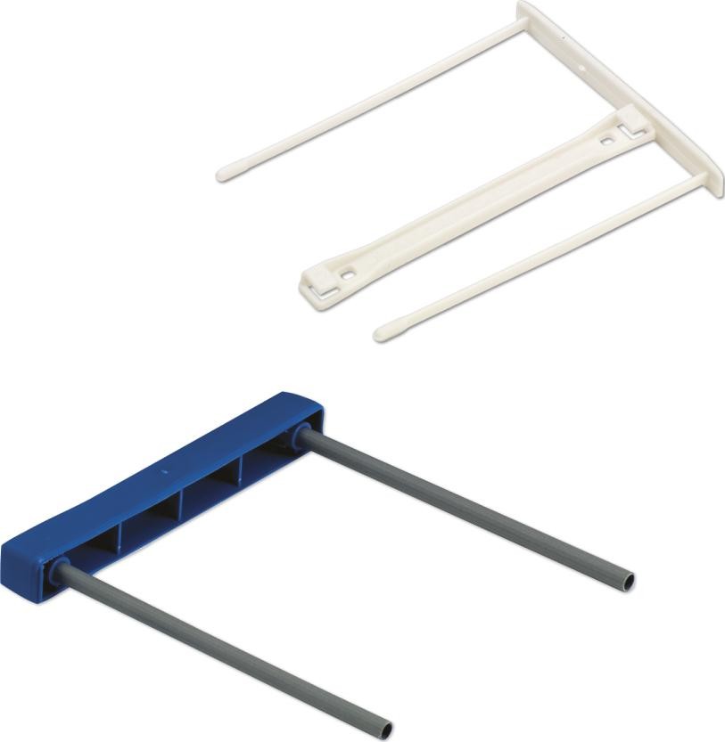 Fellowes Pro clip 100 szt biały