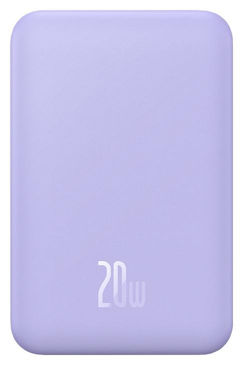Baseus Magnetic Mini 20000 mAh 20W MagSafe fioletowy