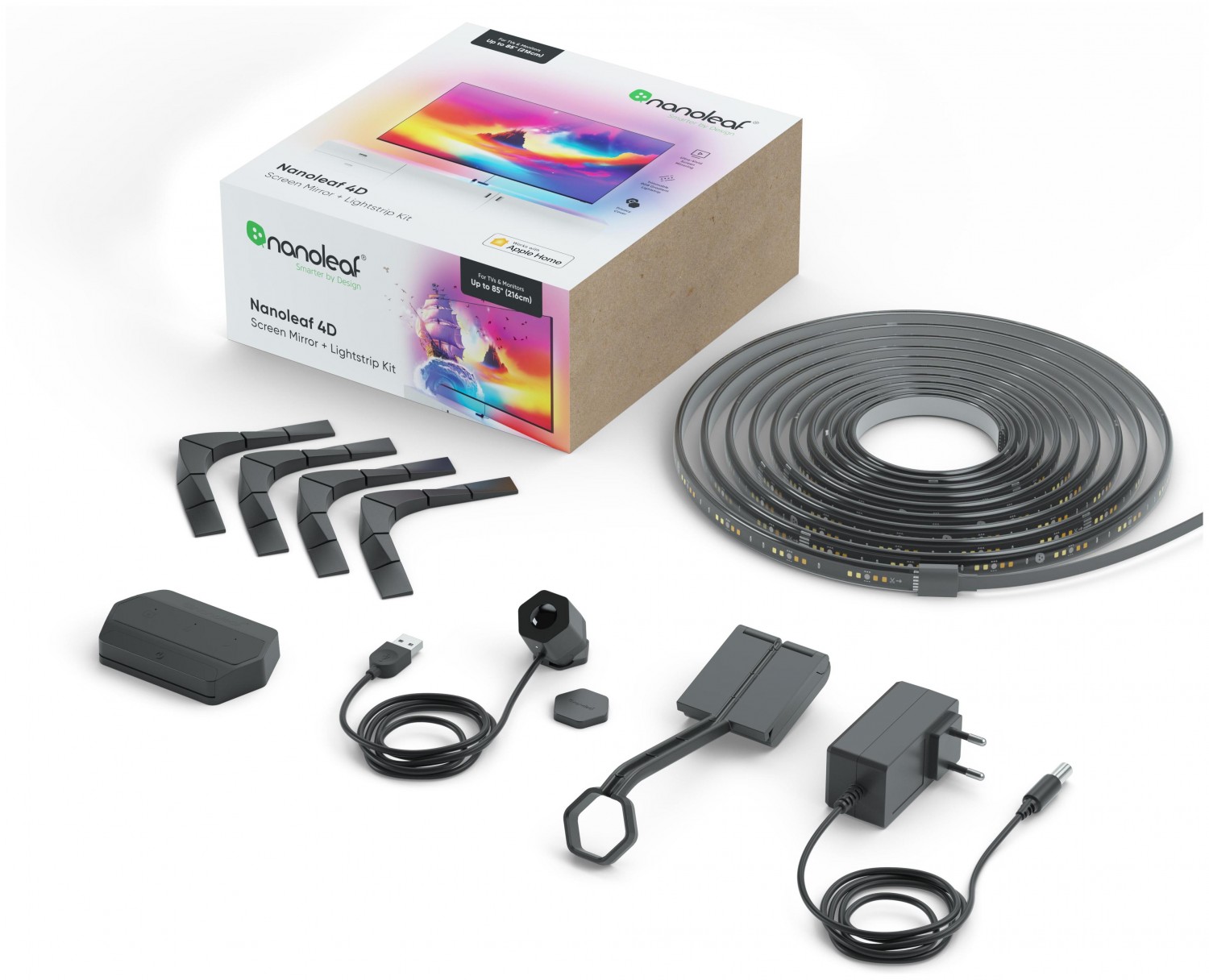 Nanoleaf 4D TV Screen Mirror Lightstrips Starter KitTV do 85''