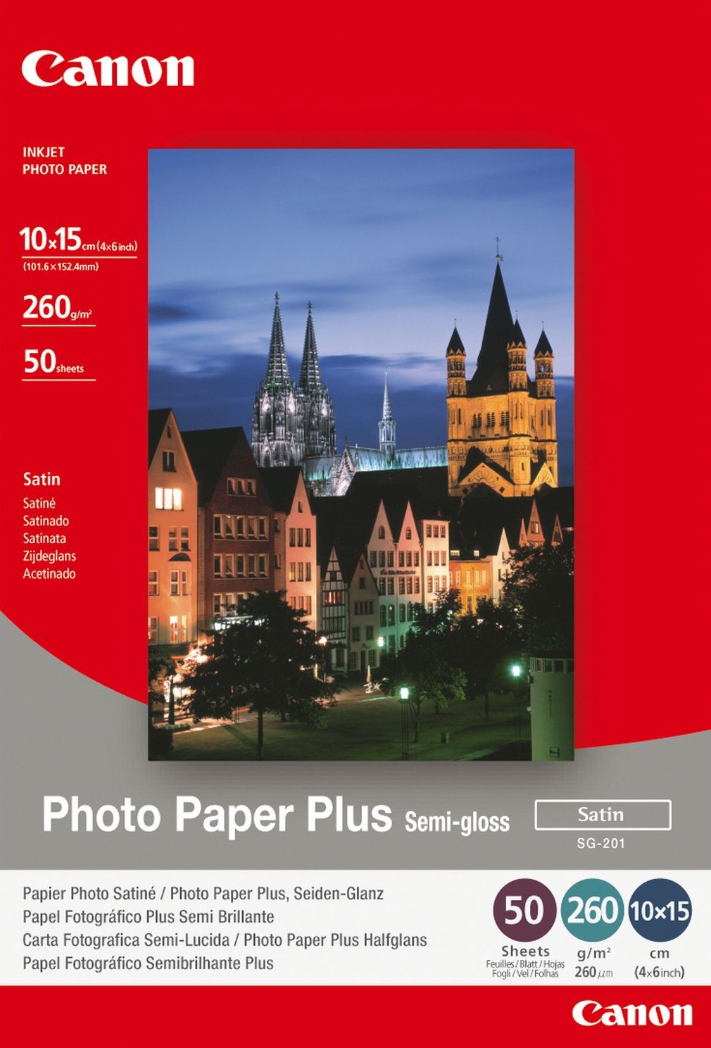 Canon Papier SG201 4X6 50SH