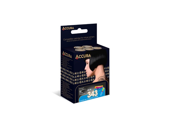 Zamiennik Accura ink HP No. 343 (C8766EE) zamiennik