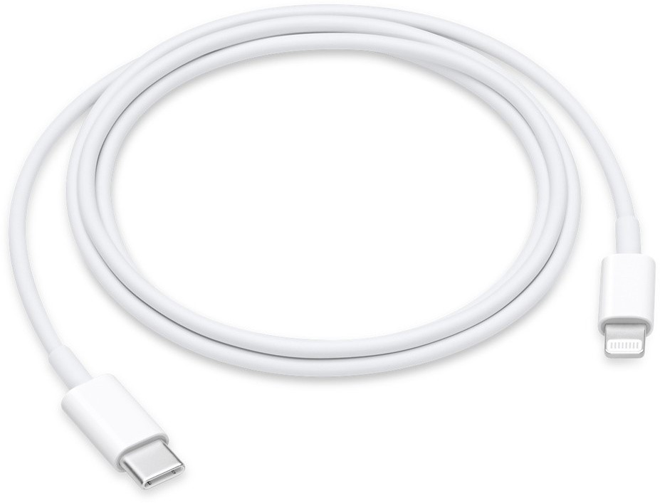 Apple USB-C - Lightning 1.0m biały