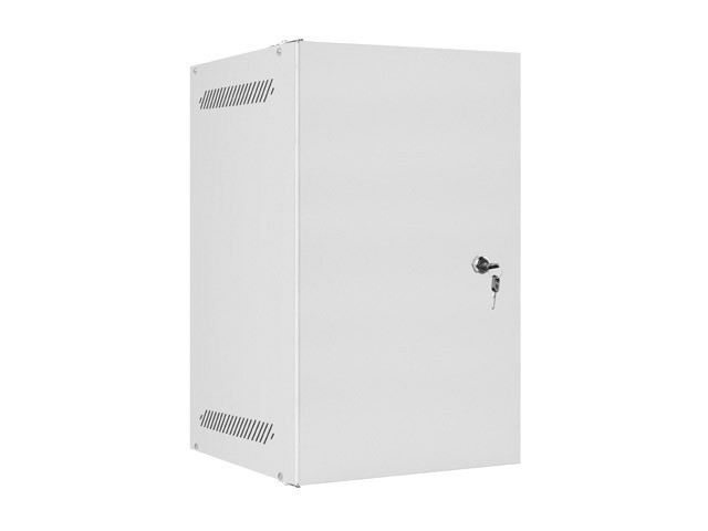 Wisząca Lanberg szafa rack wisząca 10'' 9U 280X310 szara drzwi metalowe