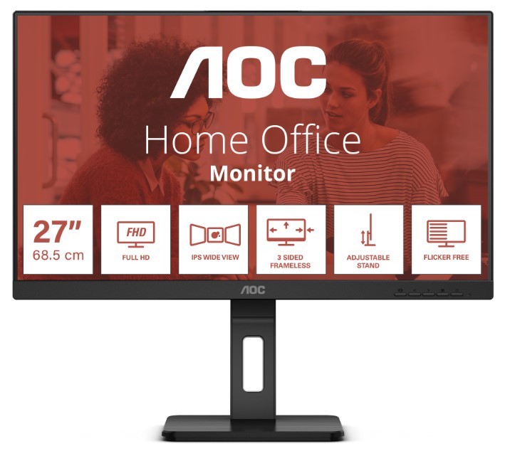 AOC 27E3QAF - 75Hz | Full HD | 27'' | IPS | 4ms